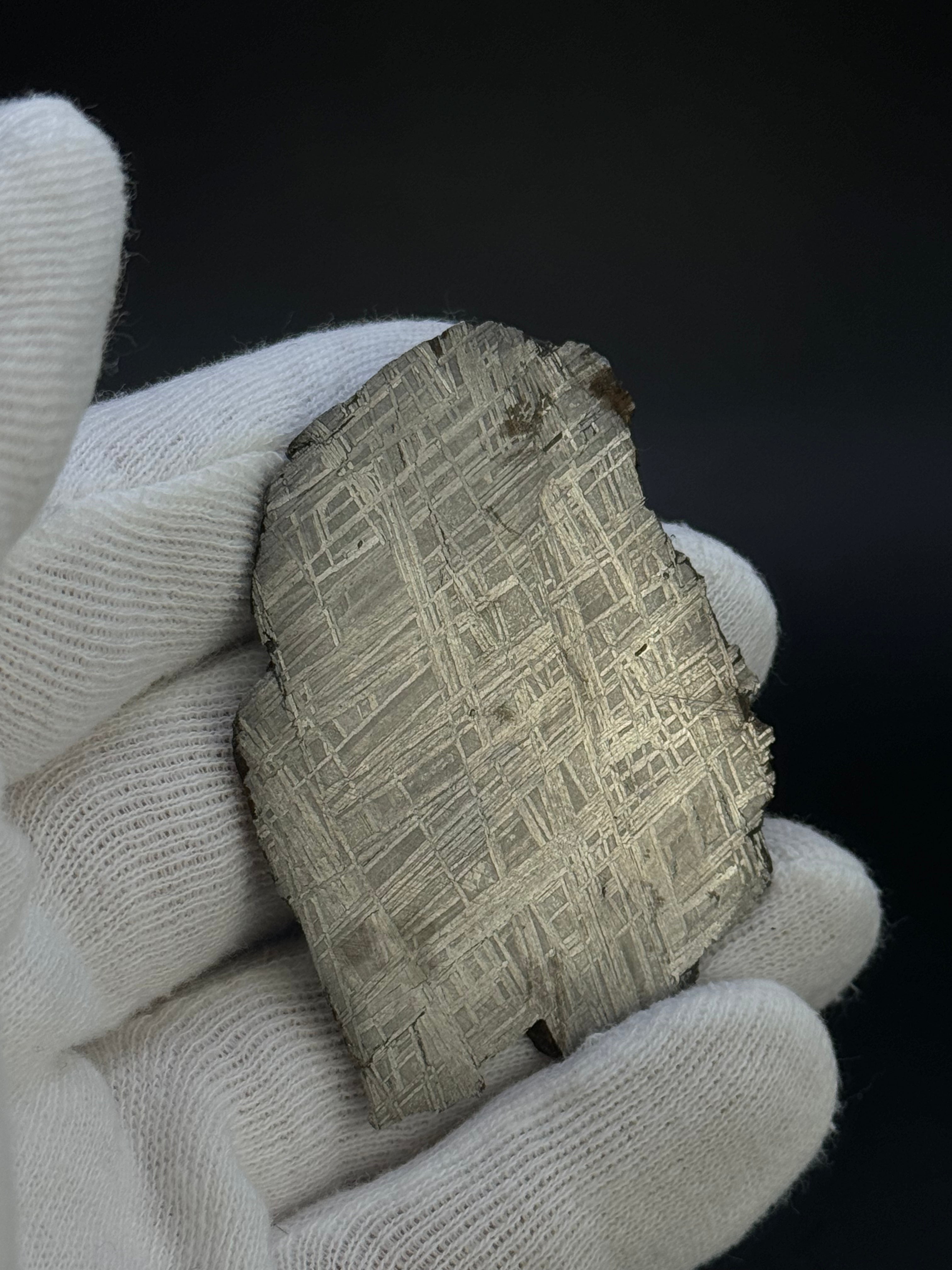 Muonionalusta meteorite, Sweden. 43,40 grams.